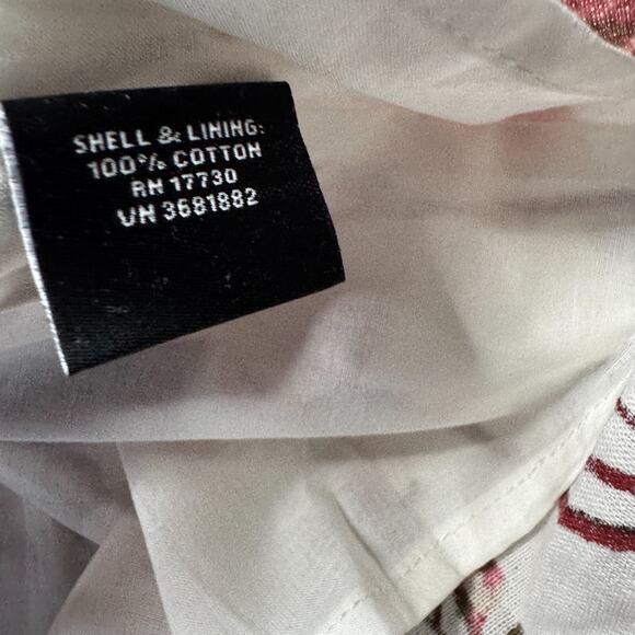 Victoria Beckham Target Floral Dress Juniors M NWT Ruffle Strap Boho Airy Lined - Picture 4 of 6